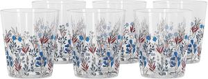 Image Pack Homeside Collection Azur - Carafe 1L Floral avec 6 gobelets 33cl à 7€
