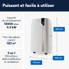 Image Climatiseur mobile WiFi DELONGHI Pinguino PAC EX130 CST Pro - 36L - Blanc à 1 085,97€