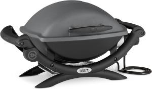 Image Barbecue électrique Weber Q1400 - Fonte Emaillée - Gris à 259,95€