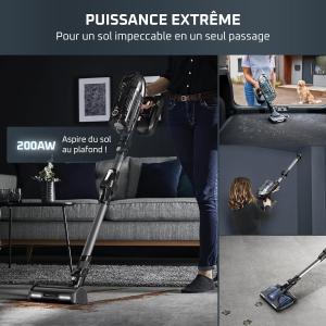 Image Aspirateur balai Laveur sans fil Rowenta RH99C3WO X-Force Flex 14.60 Aqua à 399,99€