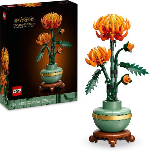 Image Set Le Chrysanthème LEGO 10368 Botanicals - 278PCS à 18,73€