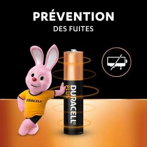 Image Pack 24 Piles AAA LR03 Duracell Plus MN2400 à 16,99€
