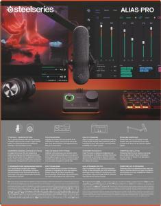 Image Microphone XLR & Stream Mixer SteelSeries Alias Pro à 227,99€