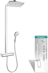 Image Colonne de douche avec mitigeur thermostatique hansgrohe Raindance E à 1 083,29€