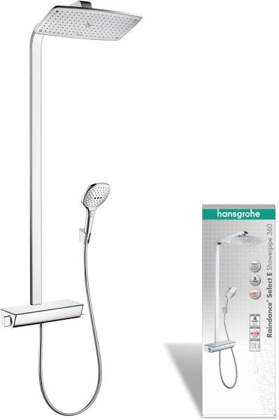 Image Colonne de douche avec mitigeur thermostatique hansgrohe Raindance E à 1 083,29€