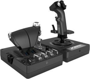 Image Système 3M avec Commande des Gaz RVB et Joystick Logitech G X56 H.O.T.A.S - Noir à 209,99€