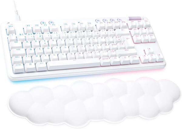 Image Clavier Logitech G713 Gamer Filaire Mécanique - Blanc à 99,99€
