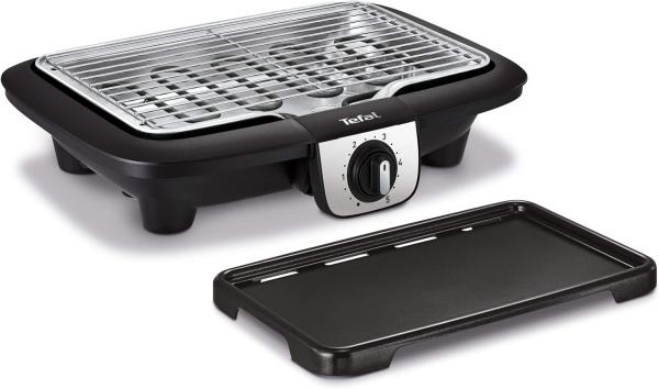 Image Barbecue électrique de table Tefal YY3818FB Easy Grill 2en1 - Noir à 79,99€
