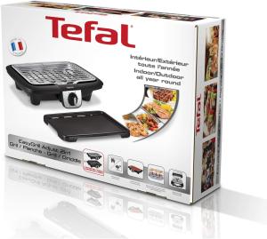 Image Barbecue électrique de table Tefal YY3818FB Easy Grill 2en1 - Noir à 79,99€