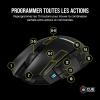 Image Souris de Jeu Corsair DARKSTAR RGB Wireless MMO - Multiplateforme - NOir à 99,99€