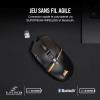 Image Souris de Jeu Corsair DARKSTAR RGB Wireless MMO - Multiplateforme - NOir à 99,99€