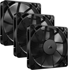 Image Pack 3 Ventilateurs CORSAIR RS120 120mm PWM - Noir à 24,90€