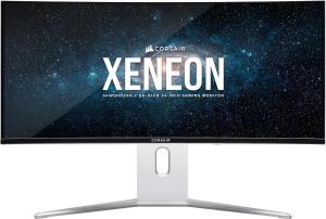 Image Écran Curvé Gaming 34" Corsair XENEON 34WQHD240-C - Gris à 1 099,99€