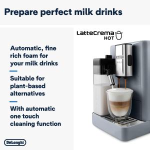 Image Machine À Café Grain Automatique De'Longhi Rivelia EXAM440.55.G - Gris à 748,62€