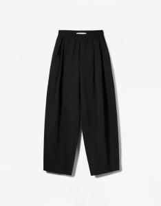 Image Bershka Pantalon jogging barrel - XS à XL - Noir ou Taupe à 17,99 €