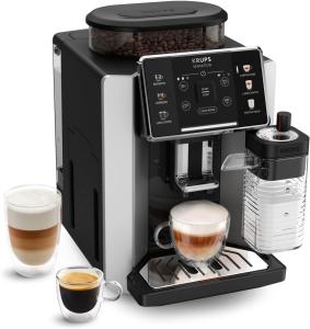 Image Machine à café grains KRUPS M50 Sensation - Mousseur Lait - Noir à 499,99€