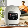 Image Combiné Multicuiseur + Air Fryer Moulinex MZ7301FO - Beige à 129€