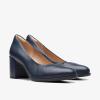Image Chaussures Femme Clarks Freva55 Court - Cuir Bleu Marine à 59.97€