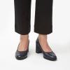 Image Chaussures Femme Clarks Freva55 Court - Cuir Bleu Marine à 59.97€