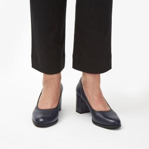 Image Chaussures Femme Clarks Freva55 Court - Cuir Bleu Marine à 59.97€