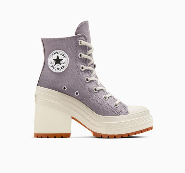 Image Baskets Femme Converse Chuck 70 De Luxe Heel - Mauve à 61,99 €