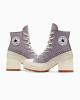 Image Baskets Femme Converse Chuck 70 De Luxe Heel - Mauve à 61,99 €