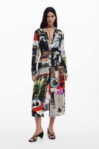 Image Robe Imprimée Femme Desigual x Christian Lacroix à 104,30e