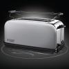 Image Grille Pain Fentes Longues Russell Hobbs 23610-56 - Rétro Gris à 39,99€