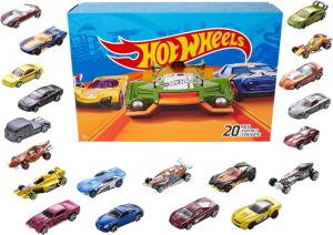 Image Coffret 20 Pièces Hot Wheels DXY59 - Voitures à l'Échelle 1:64 à 19,88€