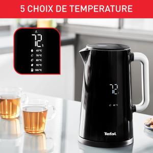 Image Bouilloire électrique Tefal KO850810 Smart'n Light à 49,99€