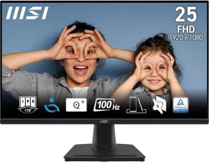 Image Ecran PC FHD 24.5" MSI MP252 Pro - 100 Hz - Noir à 89,99€