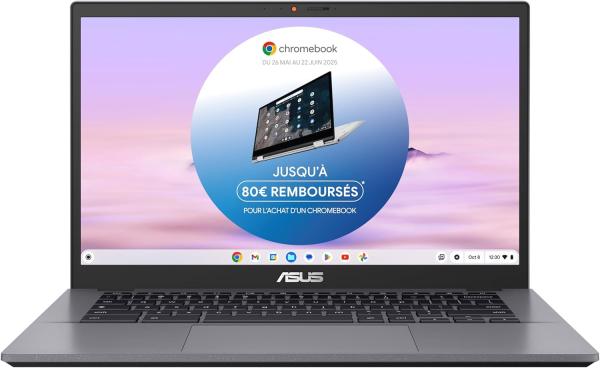 Image PC Portable 14" ASUS Chromebook CX3402CVA-MW0577 à 299,99€ (Via ODR 50€)