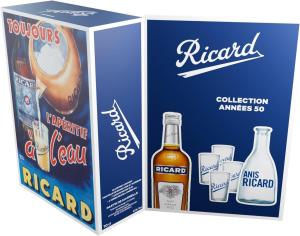 Image Pack RICARD Pastis de Maseille Collection Années 50 à 26,99€