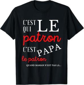 Image T-Shirt Humoristique Homme Fête des Pères à 16,09€
