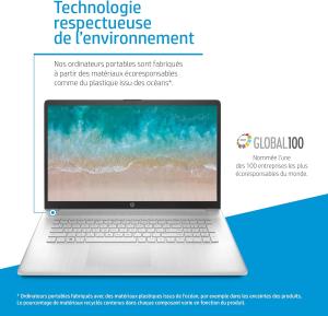 Image PC Portable 17.3" FHD HP Laptop 17-cn2001sf - Gris à 449€