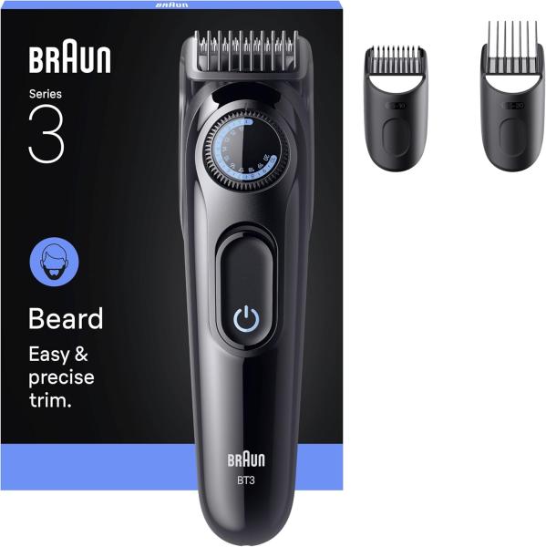 Image Tondeuse À Barbe Braun BT3520 Series 3 - Marine à 31,59€