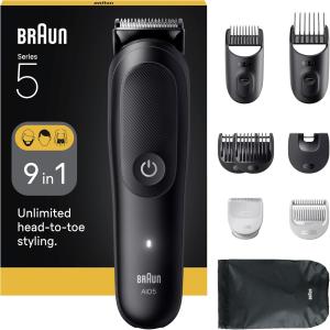 Image Tondeuse Tout-En-Un Braun AIO5540 Series 5 - Noir à 44,99€