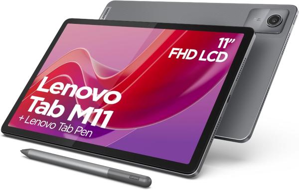 Image Tablette Tactile 11" Lenovo Tab M11 - Luna Gris à 179,99€