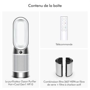 Image Purificateur Multifonction Dyson Purifier Hot+Cool Gen1 HP10 - Blanc / Gris à 499€