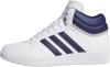 Image [Prime] Chaussures Mixte adidas Hoops 4.0 Mid Shoes - Blanc / Bleu à 18,19€