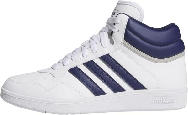 Image [Prime] Chaussures Mixte adidas Hoops 4.0 Mid Shoes - Blanc / Bleu à 18,19€