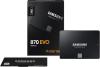 Image Disque SSD interne 2,5" 4To Samsung MZ-77E4T0B/EU 870 EVO - Noir à 264,99€