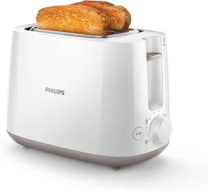 Image Grille-Pain Philips HD2581/00 Daily Collection - Blanc ou Noir à 19,99€