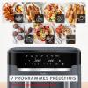 Image Airfryer Moulinex EZ942BF0 Dual Easy Fry XXL - Noir à 147,04€