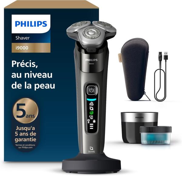 Image Rasoir électrique sec et humide Philips X9002/30 Series i9000 - Noir à 199,99€
