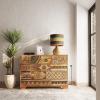 Image Menorca Kare Design - Commode Ethnique Mandala Bois à 879,20€
