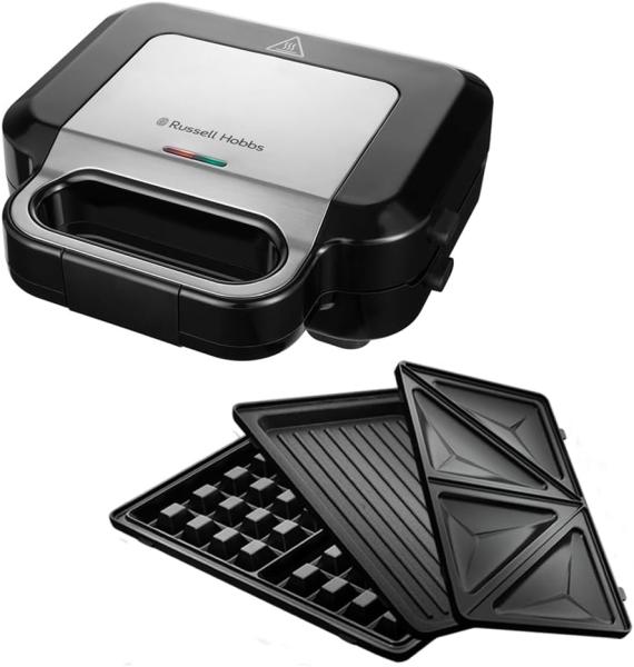 Image Appareil Croque Monsieur Russell Hobbs 26810-56 - Gris / Noir à 38,98€