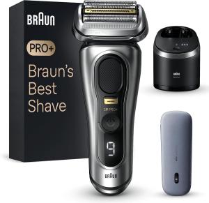 Image Coffret Rasoir Electrique Homme Braun 9577cc Series 9 PRO+ Noir / Gris à 310€