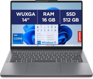 Image PC Portable 14" Lenovo 14IRH10 IdeaPad Slim 3 (i7, RAM 16Go, SSD 512Go) - Gris à 649,99€