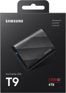 Image SSD Externe Portable 2To Samsung MU-PG2T0B/EU - Noir à 174,99€